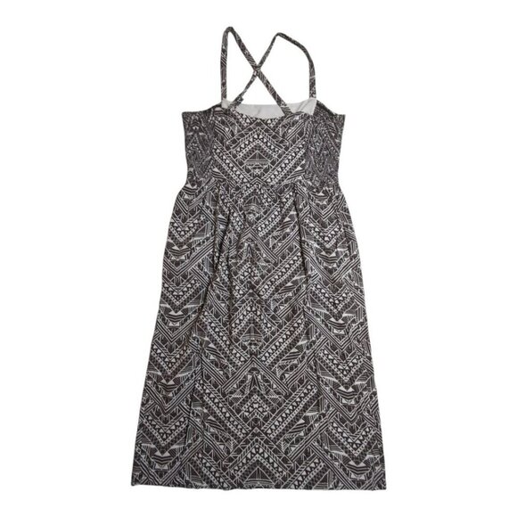 Corey Lynn Calter Anthropologie Dress Sketchbook Midi Aztec Sundress Vacation L - Picture 2 of 12